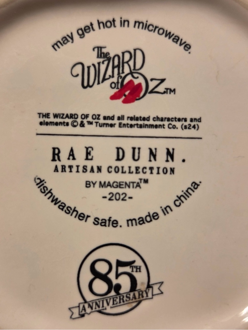 Rae Dunn Glinda Wizard of Oz 85th Anniversary Mug - Picture 3 of 5